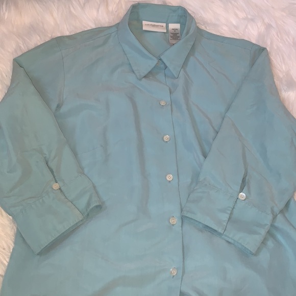 PETITE Liz Claiborne button up - Picture 5 of 5